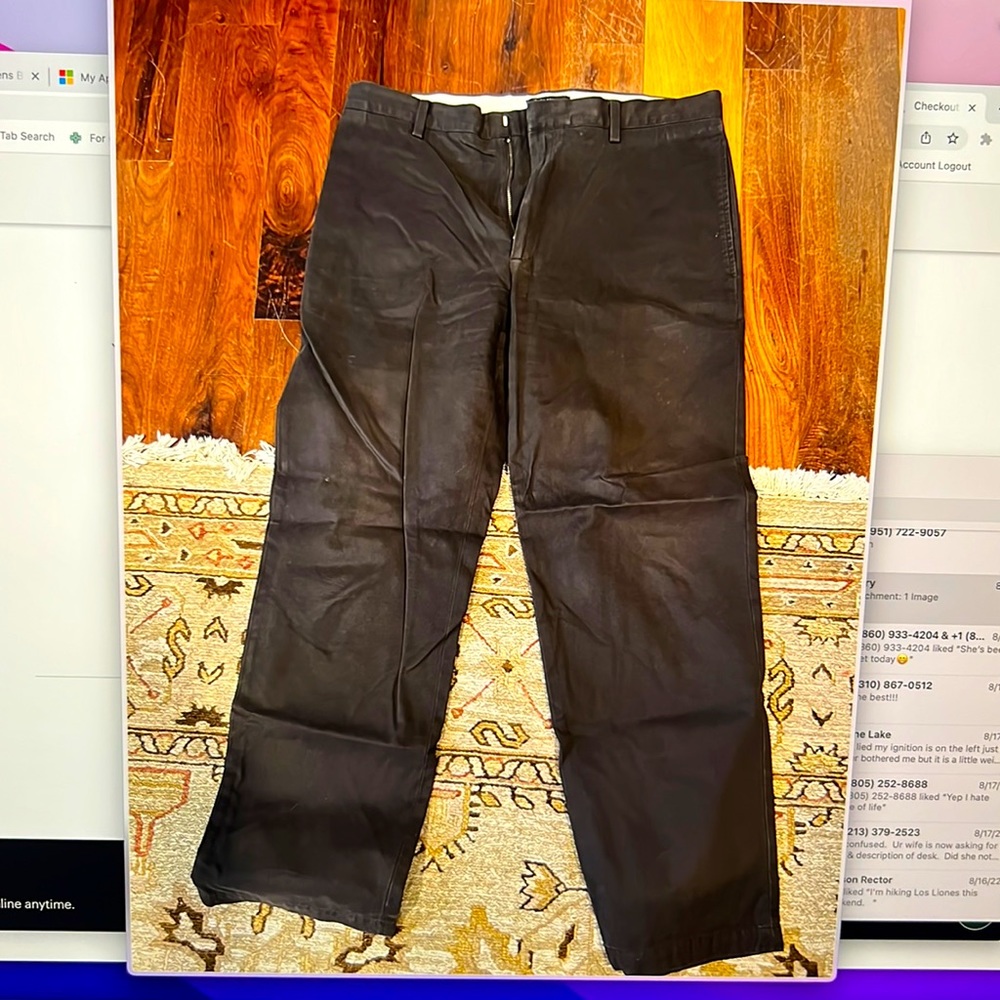 Mens chinos size 36” -  length 32”